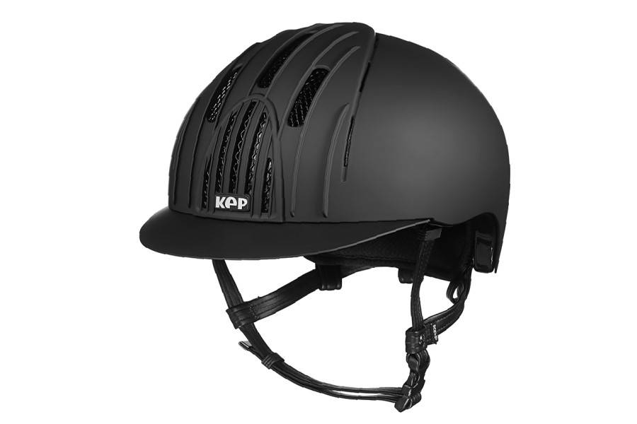 Casc KEP Endurance Fast Reixa Negre/Negre Mate M |Cavall i Genet a