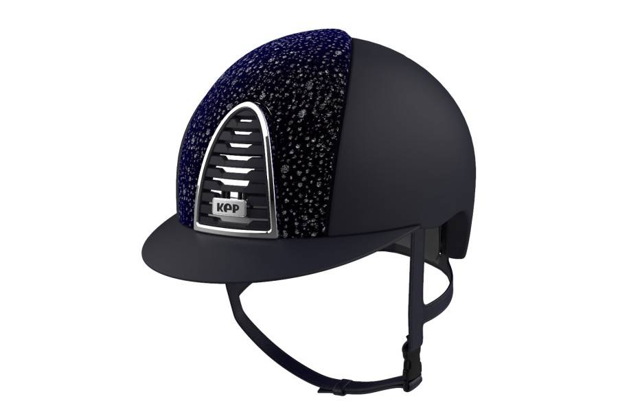 Casc KEP Cromo 2.0 Textile Sparkling Negre M |Cavall i Genet a Equestrian