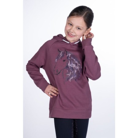 Sudadera Niño/a HKM Alva Lila | Equestrian. Calvet Animals i Plantes.