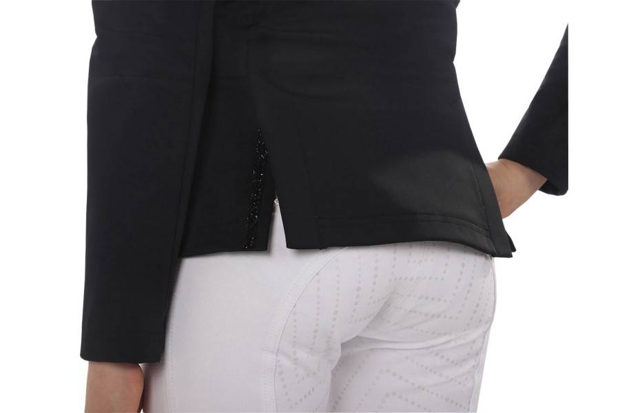 Jaqueta Concurs Júnior QHP Juliet Negra |Cavall i Genet a Equestrian