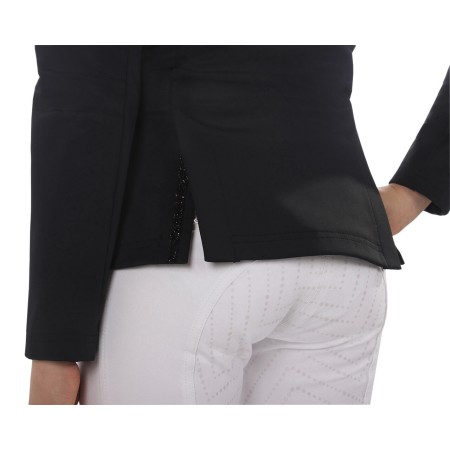 Jaqueta Concurs Júnior QHP Juliet Negra |Cavall i Genet a Equestrian