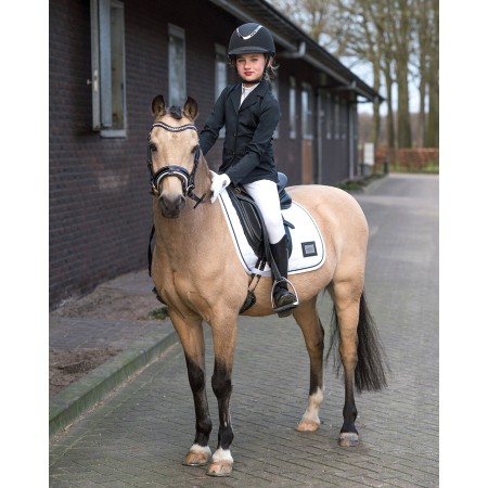 Jaqueta Concurs Júnior QHP Juliet Negra |Cavall i Genet a Equestrian