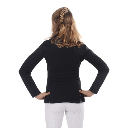 Jaqueta Concurs Júnior QHP Juliet Negra |Cavall i Genet a Equestrian