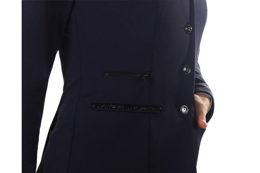 Jaqueta Concurs Dona QHP Juliet Negra |Cavall i Genet a Equestrian, Calvet