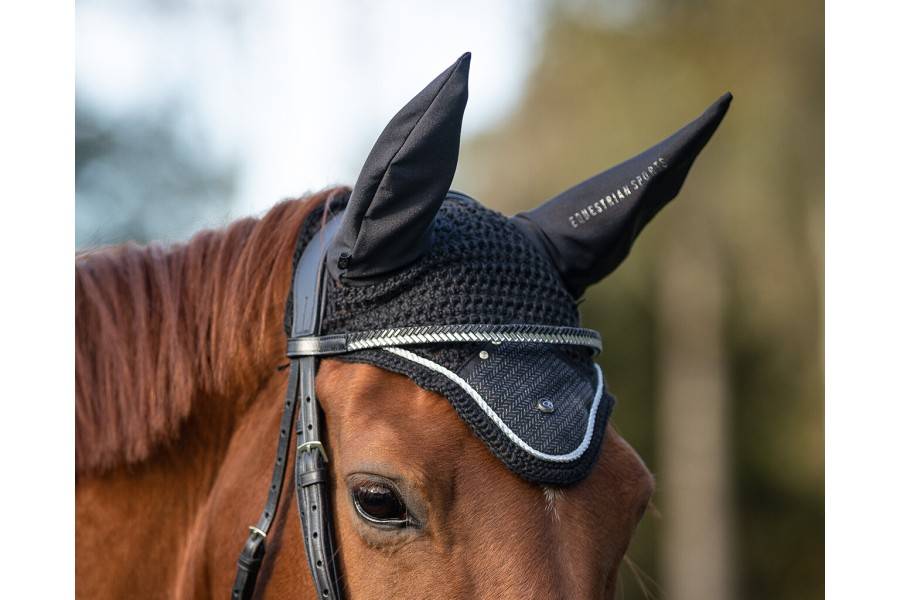 Orejeras QHP Kae Negra | Equestrian. Calvet Animals i Plantes.