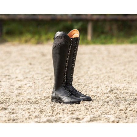Botas QHP Hailey Junior Negra | Equestrian. Calvet Animals i Plantes.