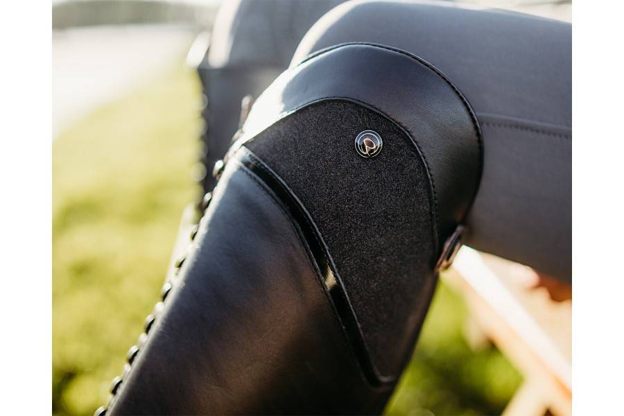 Botas QHP Hailey Junior Negra | Equestrian. Calvet Animals i Plantes.