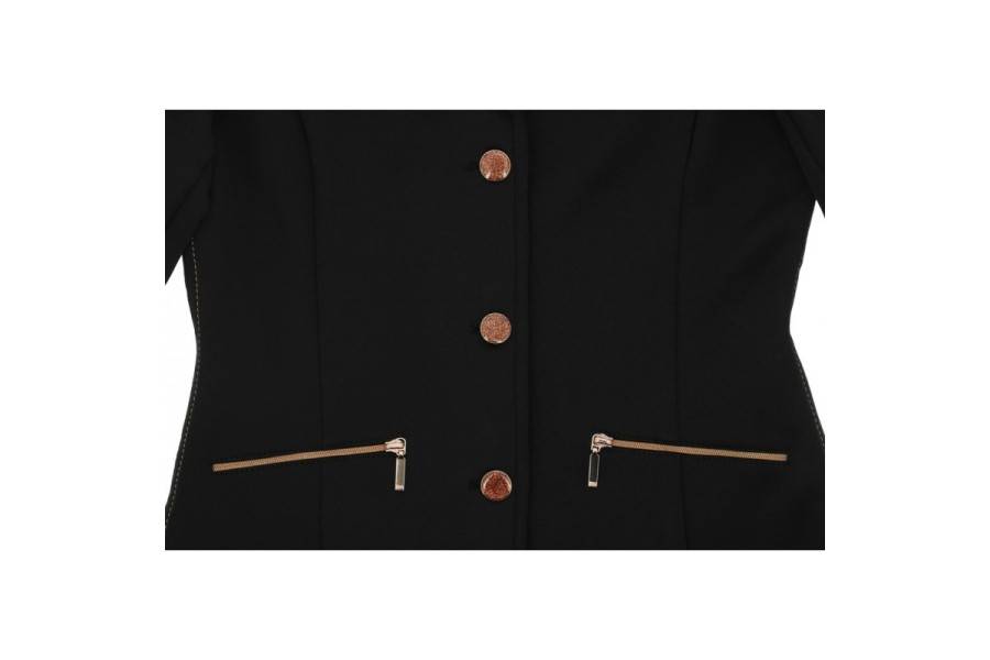 Jaqueta Concurs Júnior Equi-thème Athens Negra |Cavall i Genet a