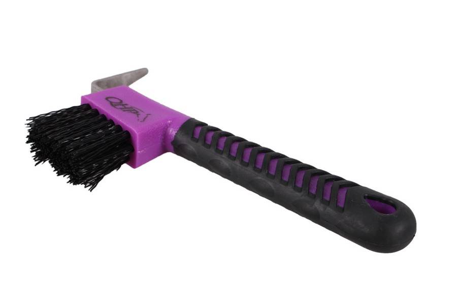 Limpia Cascos/Cepillo QHP Confort Lila |Cavall i Genet a Equestrian