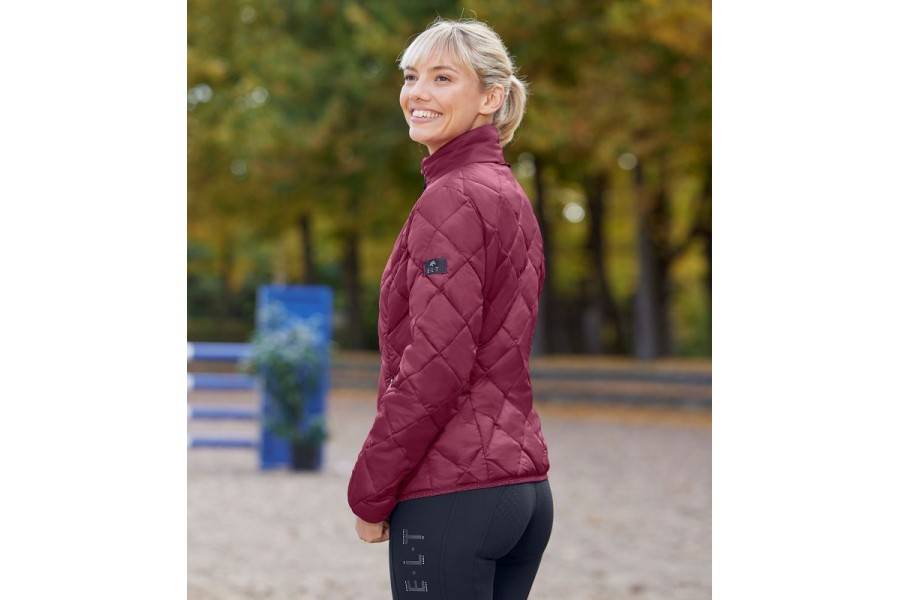 Jaqueta ELT Monza Burgundyred |Cavall i Genet a Equestrian, Calvet Animal