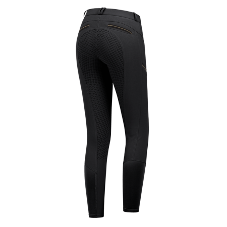 Pantalons Dona ELT Lucy Glam Culera Silicona Negre |Cavall i Genet a