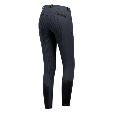 Pantalones Mujer ELT Lucy Glam Culera Silicona Azul Marino | Equestrian. 2