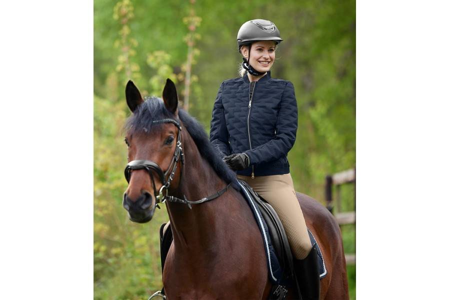 Chaqueta ELT Softshell-Mix Lourdes Azul Marino | Equestrian. Calvet