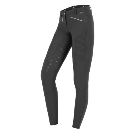 Pantalones Mujer ELT Gala Culera Silicona Asfalto | Equestrian. Calvet