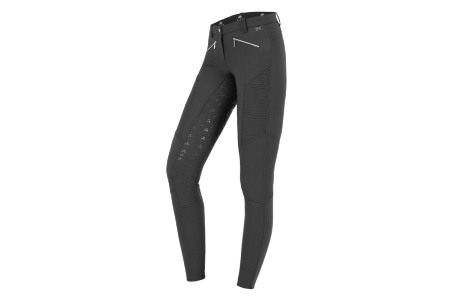 Pantalones Mujer ELT Gala Culera Silicona Asfalto | Equestrian. Calvet