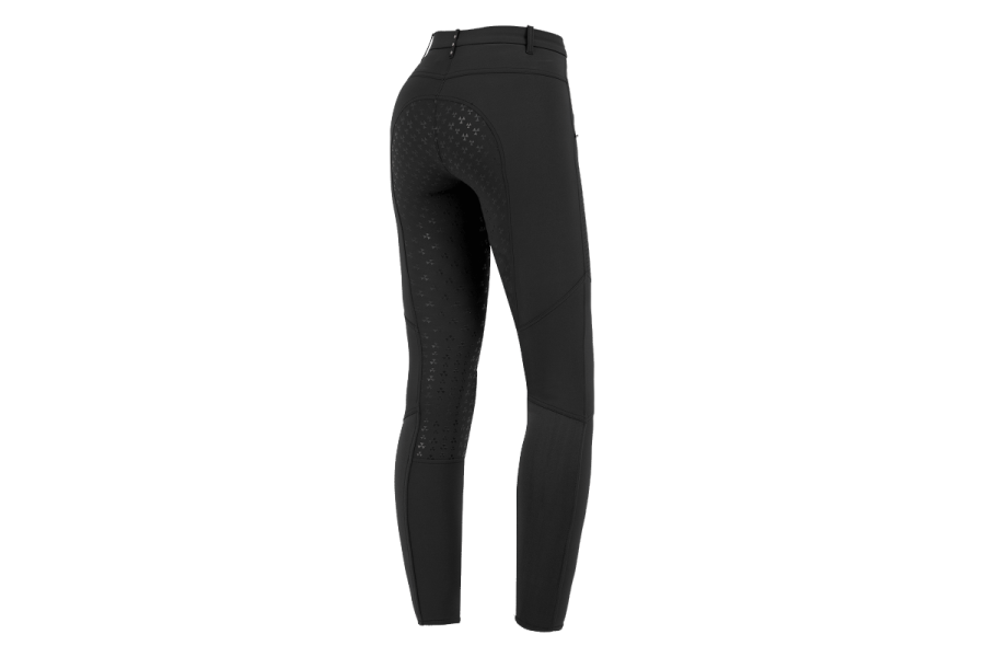Pantalones Mujer ELT Gala Culera Silicona Negro | Equestrian. Calvet