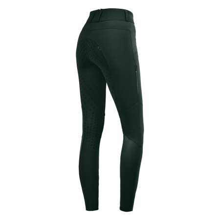 Pantalons Dona Elt Hella High Waist Silicona Verd Esmeralda |Cavall i