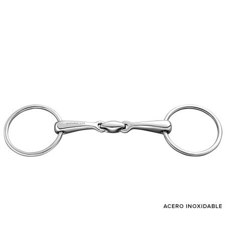 Filet Anella Sprenger Partit 18 mm |Cavall i Genet a Equestrian, Calvet