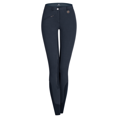 Pantalones Mujer ELT Sport Culera Silicona Azul Marino | Equestrian.