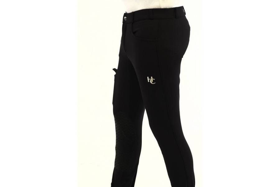 Pantalones Hombre Hannclip Tom Full Grip Azul Marino | Equestrian. Calvet