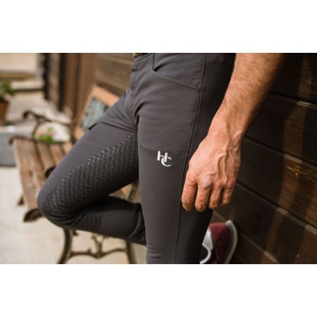 Pantalons Home Hannclip NK Full Grip Gris Oliva |Cavall i Genet a