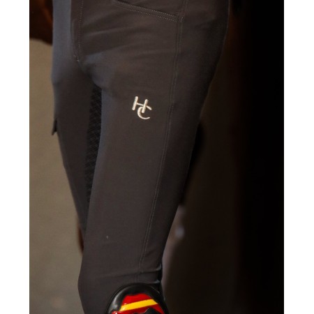Pantalones Hombre Hannclip NK Full Grip Gris Oliva | Equestrian. Calvet