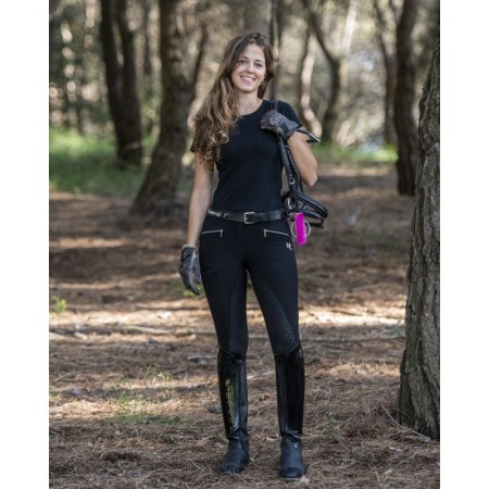 Pantalons Dona Hannclip HC Full Grip Negre |Cavall i Genet a Equestrian