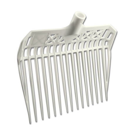 Horca Viruta Plástico Pro Blanca | Equestrian. Calvet Animals i Plantes.