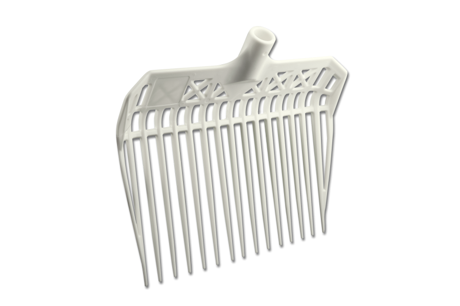 Horca Viruta Plástico Pro Blanca | Equestrian. Calvet Animals i Plantes.