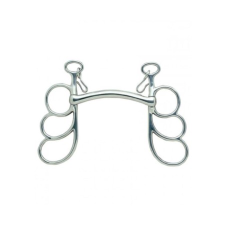 Bocado Barcelona 3 Pasadores Inox | Equestrian. Calvet Animals i Plantes.