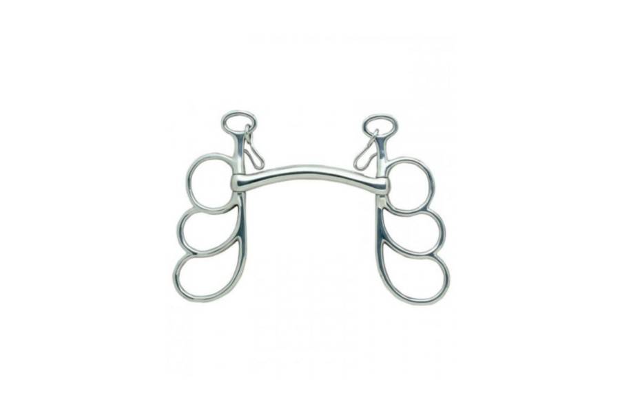 Bocado Barcelona 3 Pasadores Inox | Equestrian. Calvet Animals i Plantes.