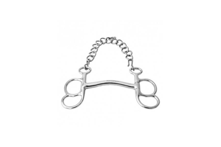 Bocado Barcelona Inox 2 Passadors Arc |Cavall i Genet a Equestrian, Calvet