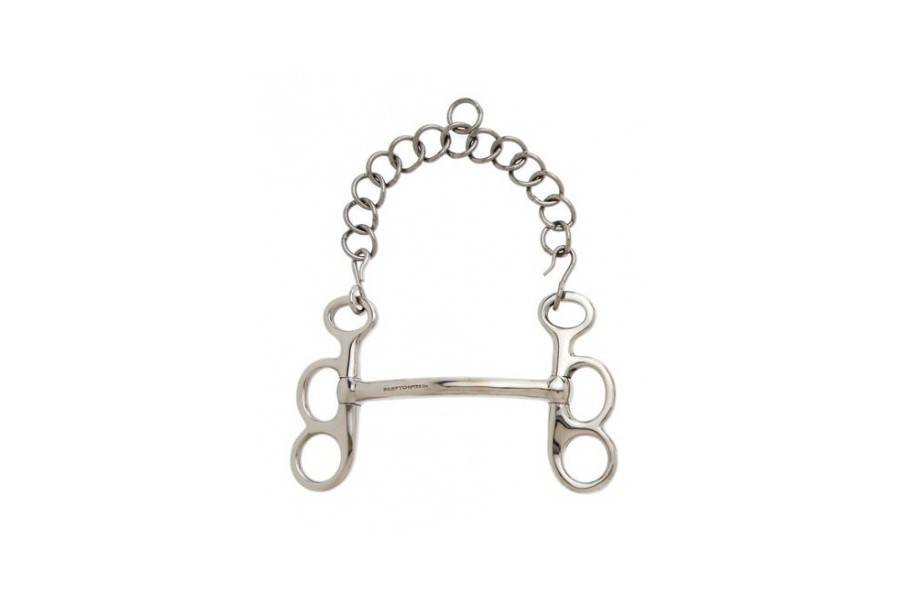 Bocado Barcelona Inox 2 Pasadores Recto | Equestrian. Calvet Animals i