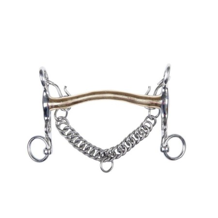 Bocado Doma HKM Inox 16 Mm Corto | Equestrian. Calvet Animals i Plantes.