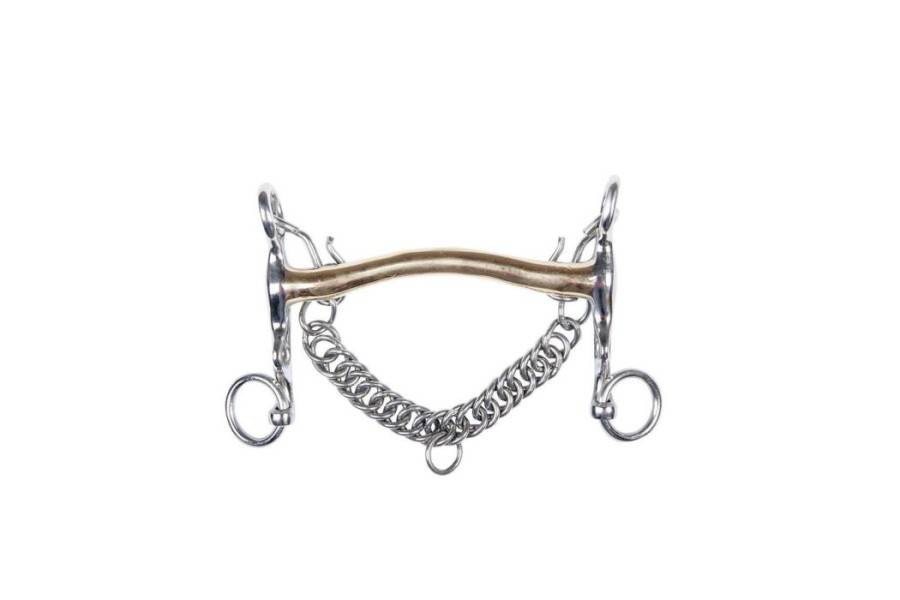 Bocado Doma HKM Inox 16 Mm Curt |Cavall i Genet a Equestrian, Calvet