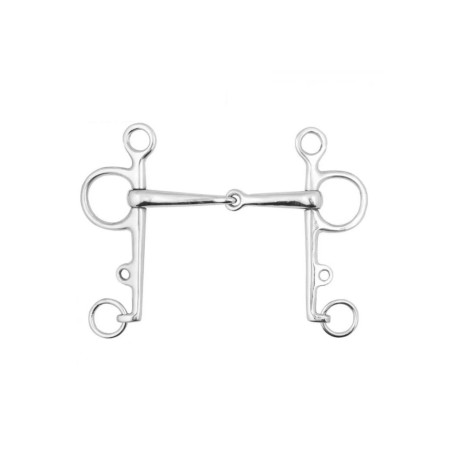 Bocado Pelham Partido Cromado | Equestrian. Calvet Animals i Plantes.