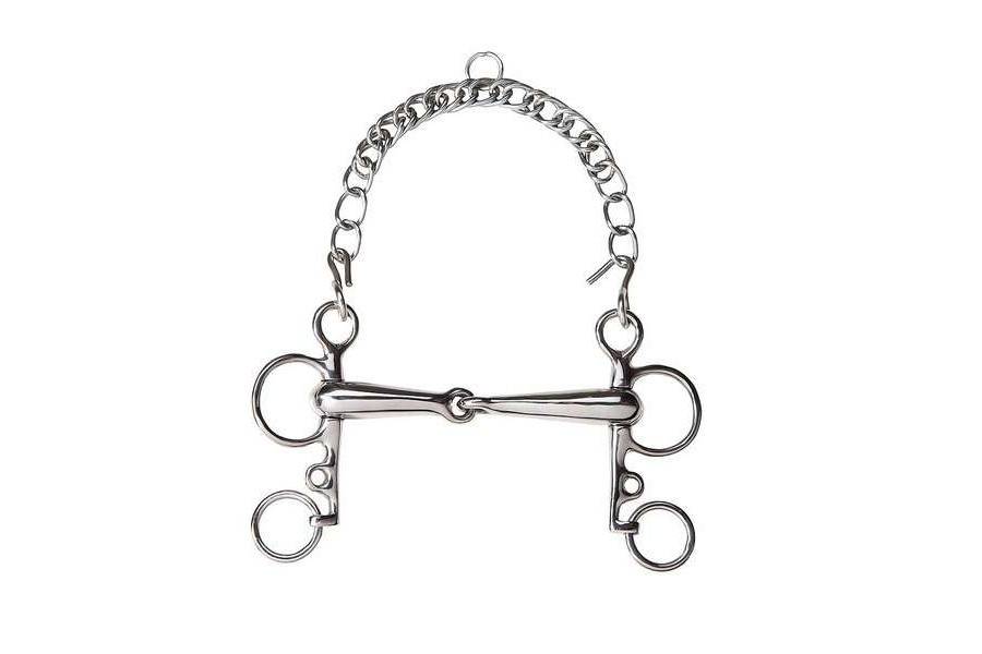 Bocado Pelham Partido Corto Inox | Equestrian. Calvet Animals i Plantes.