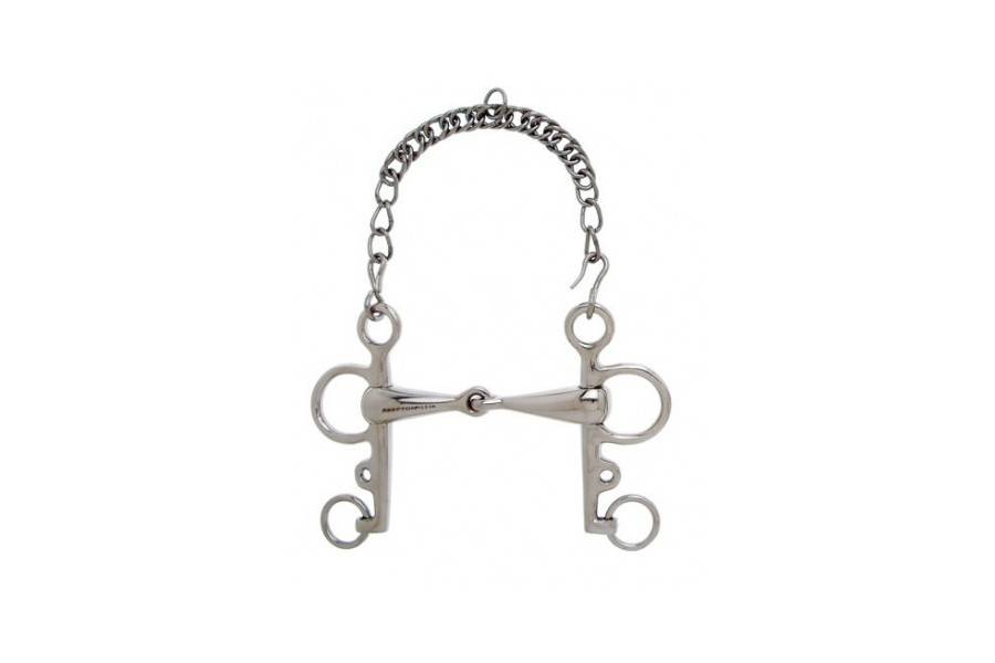 Bocado Pelham Partido Inox Grueso | Equestrian. Calvet Animals i Plantes.