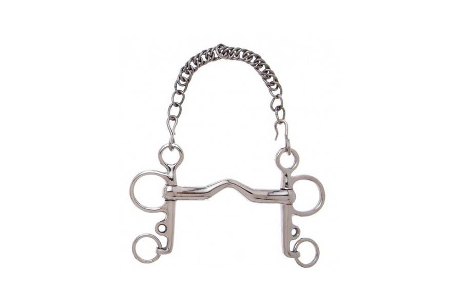 Bocado Pelham Puente Grueso Inox | Equestrian. Calvet Animals i Plantes.