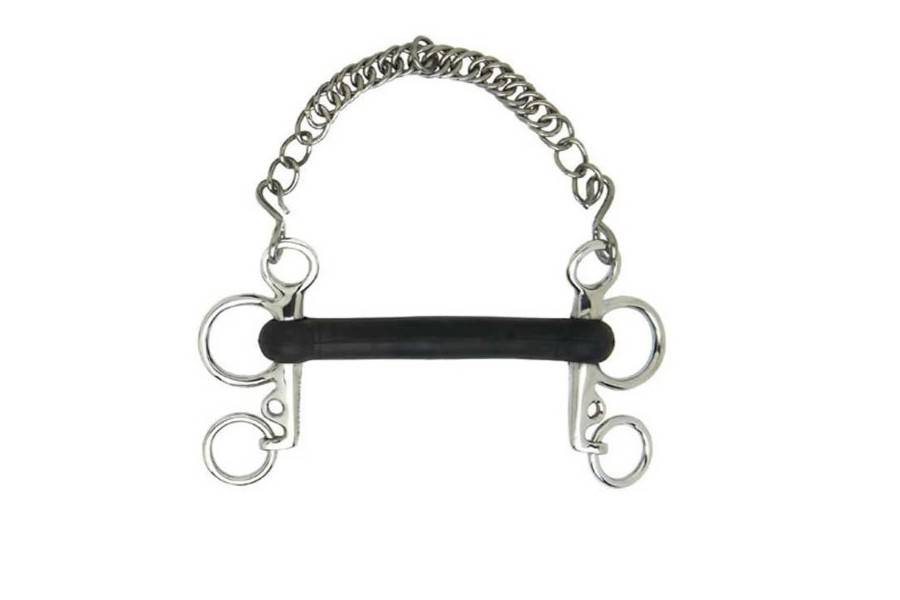 Bocado Pelham Recto Goma Blanda Corto | Equestrian. Calvet Animals i