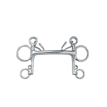 Bocado Pelham Recto Inox | Equestrian. Calvet Animals i Plantes.