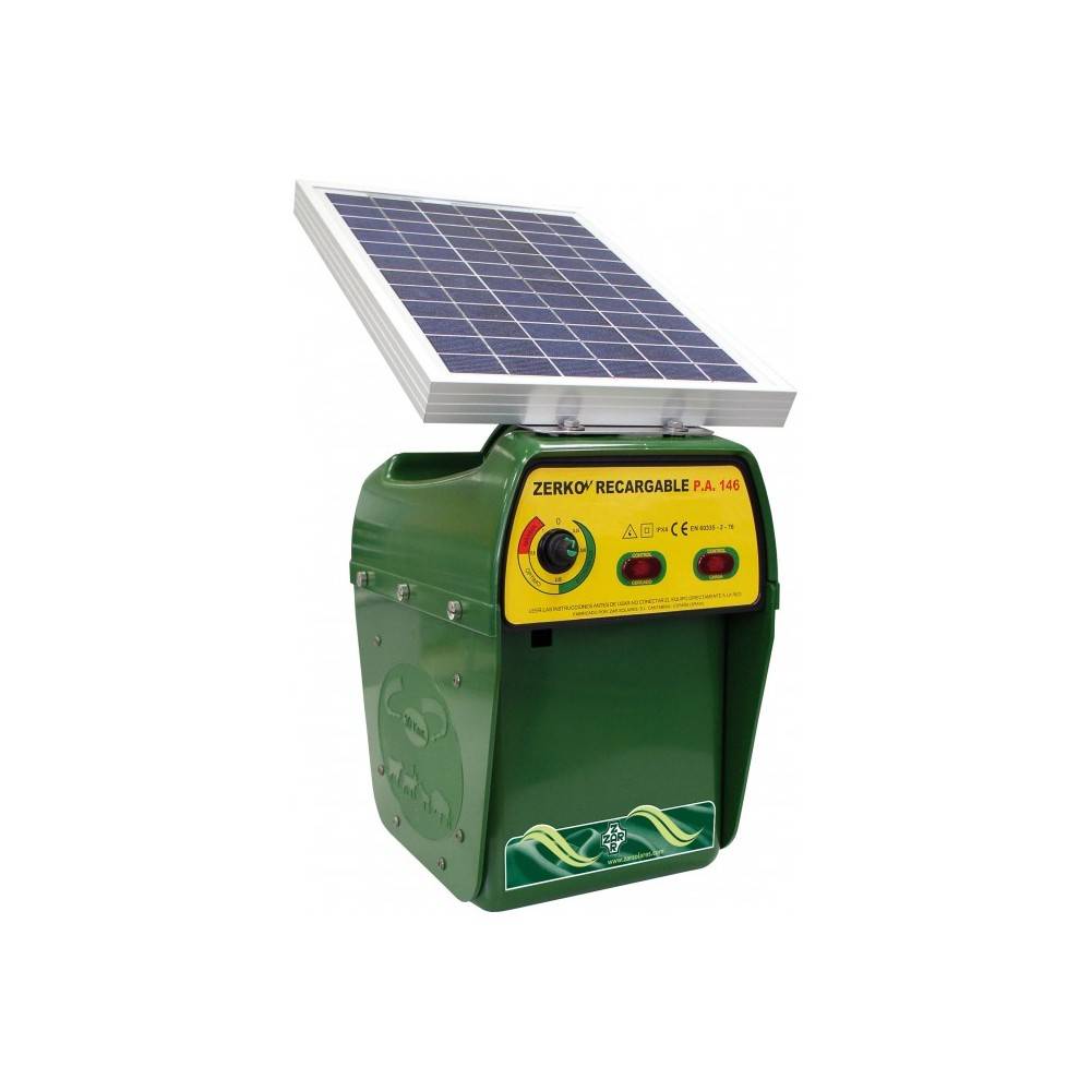 Pastor Zerko Recargable Solar 10W | Equestrian. Calvet Animals i Plantes.