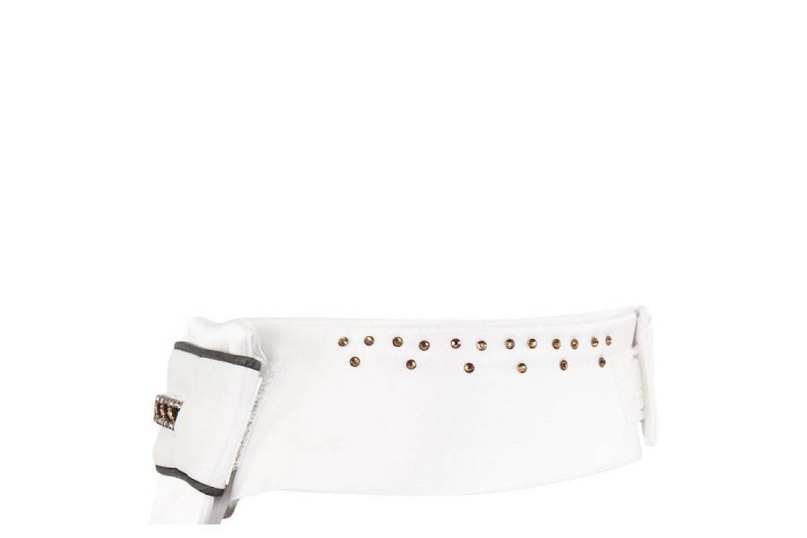 Plastrón ANKY Multi-Fit Blanco/Gris | Equestrian. Calvet Animals i Plantes.