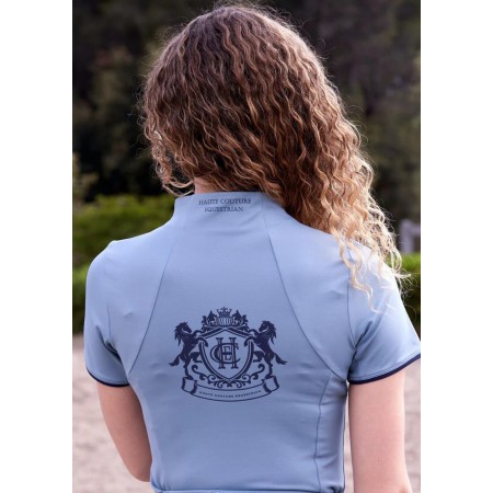 Base Layer Haute Basics Màniga Curta Sea Blue |Cavall i Genet a 2