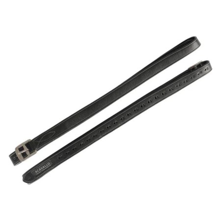 Acció Estrep Acavallo Cuir Soft Negra |Cavall i Genet a Equestrian, Calvet