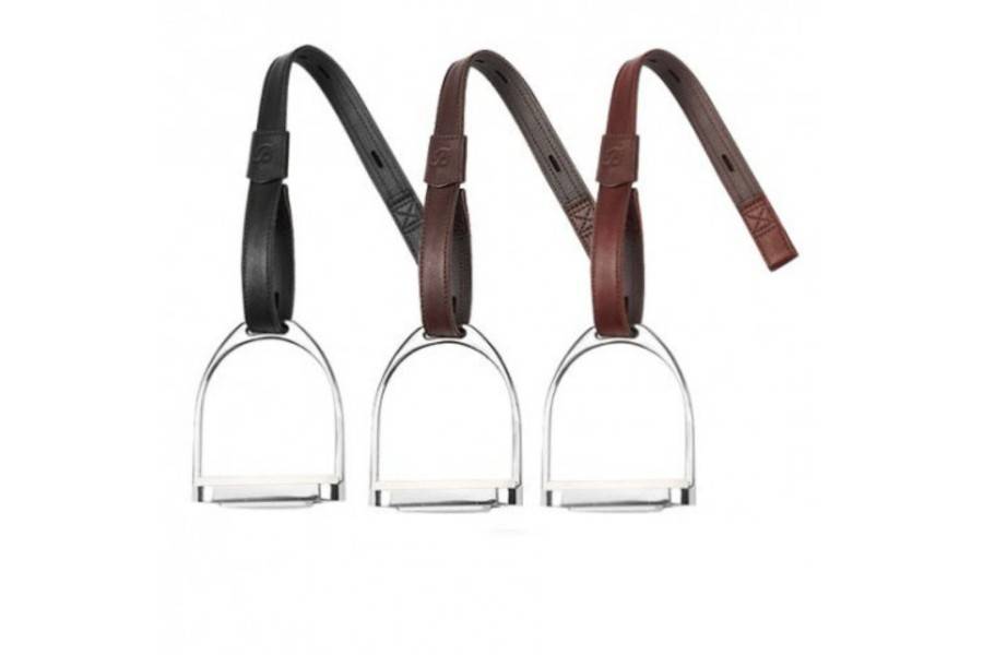 Acció Estrep Anglès Bates Sense Sivelles Negra |Cavall i Genet a