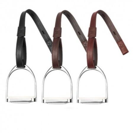 Acció Estrep Anglès Bates Sense Sivelles Negra |Cavall i Genet a