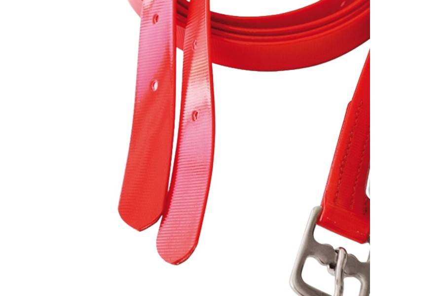 Acció Estrep Lexhis Biothane Vermella Parell |Cavall i Genet a Equestrian