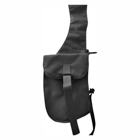 Alforja Nylon Delantera Negra | Equestrian. Calvet Animals i Plantes.