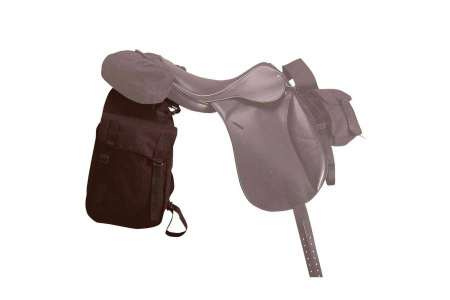 Alforja Nylon Zaldi Trasera Marró 4703 |Cavall i Genet a Equestrian